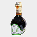 Traditional Balsamic Vinegar of Modena PDO, minimum 12 years of aging Packaged in the official box of the consortium of Antiche Acetaie producers, dispenser and flyer. € 40 per bottle
